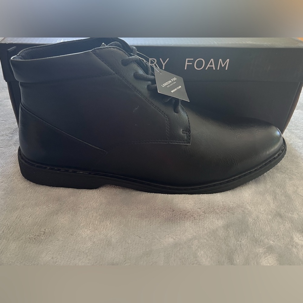 Men’s London Fog Black Chukka Boots